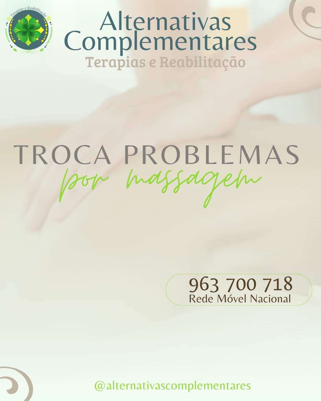 Rita Cordeiro - Alternativas Complementares: terapias e reabilitação - Vila Franca de Xira - Drenagem Linfática