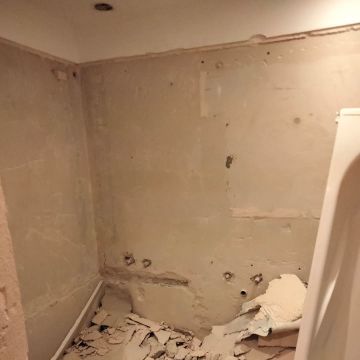 Renovações HT - Vila Nova de Gaia - Adición de pared interior