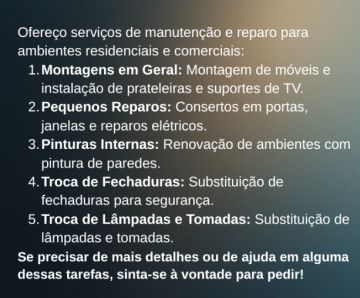 Handyman - Faro - Suspensão de Quadros e Instalação de Arte