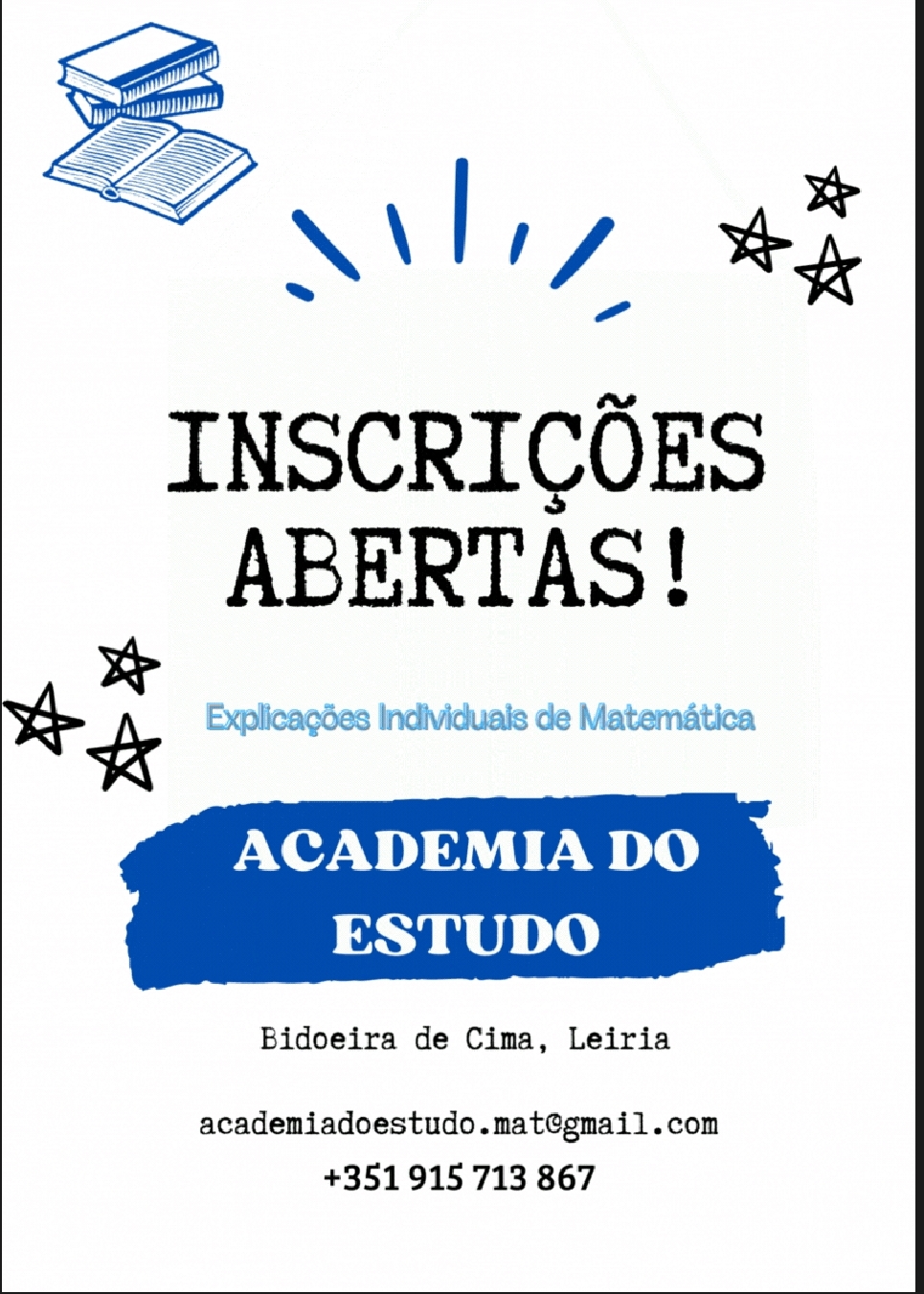 Academia do Estudo - Leiria - Math Tutoring for Lower Secondary School (3rd Cycle)