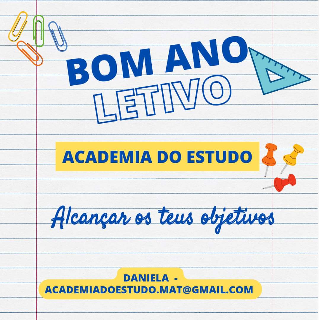 Academia do Estudo - Leiria - Explicações de Matemática do 2º Ciclo