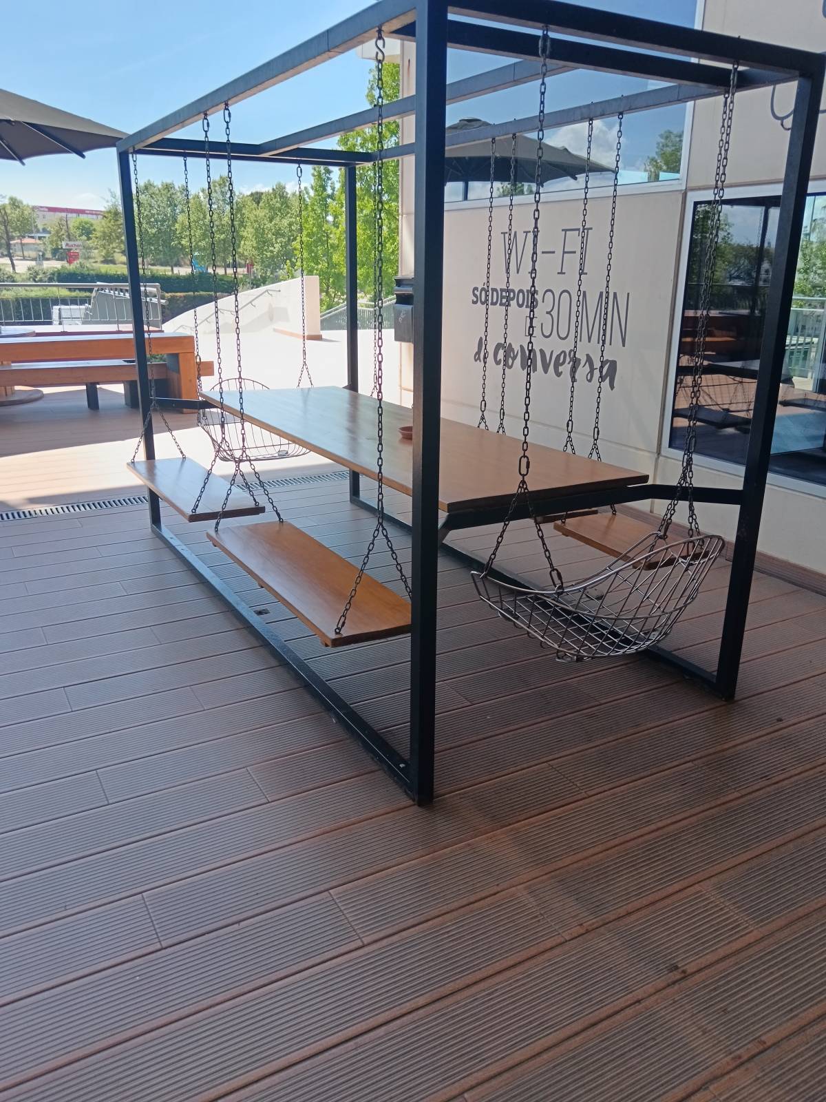 Construir - Setúbal - Pavillon aufbauen