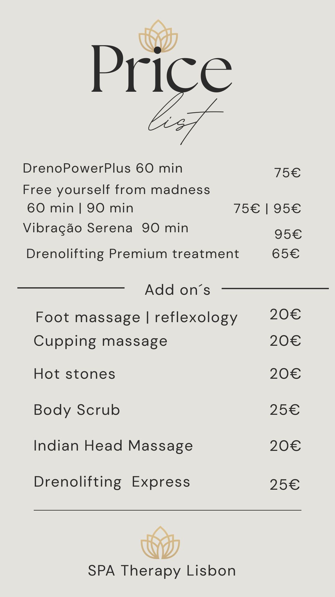 Spa Therapy Lisbon - Lisboa - Massagem Desportiva