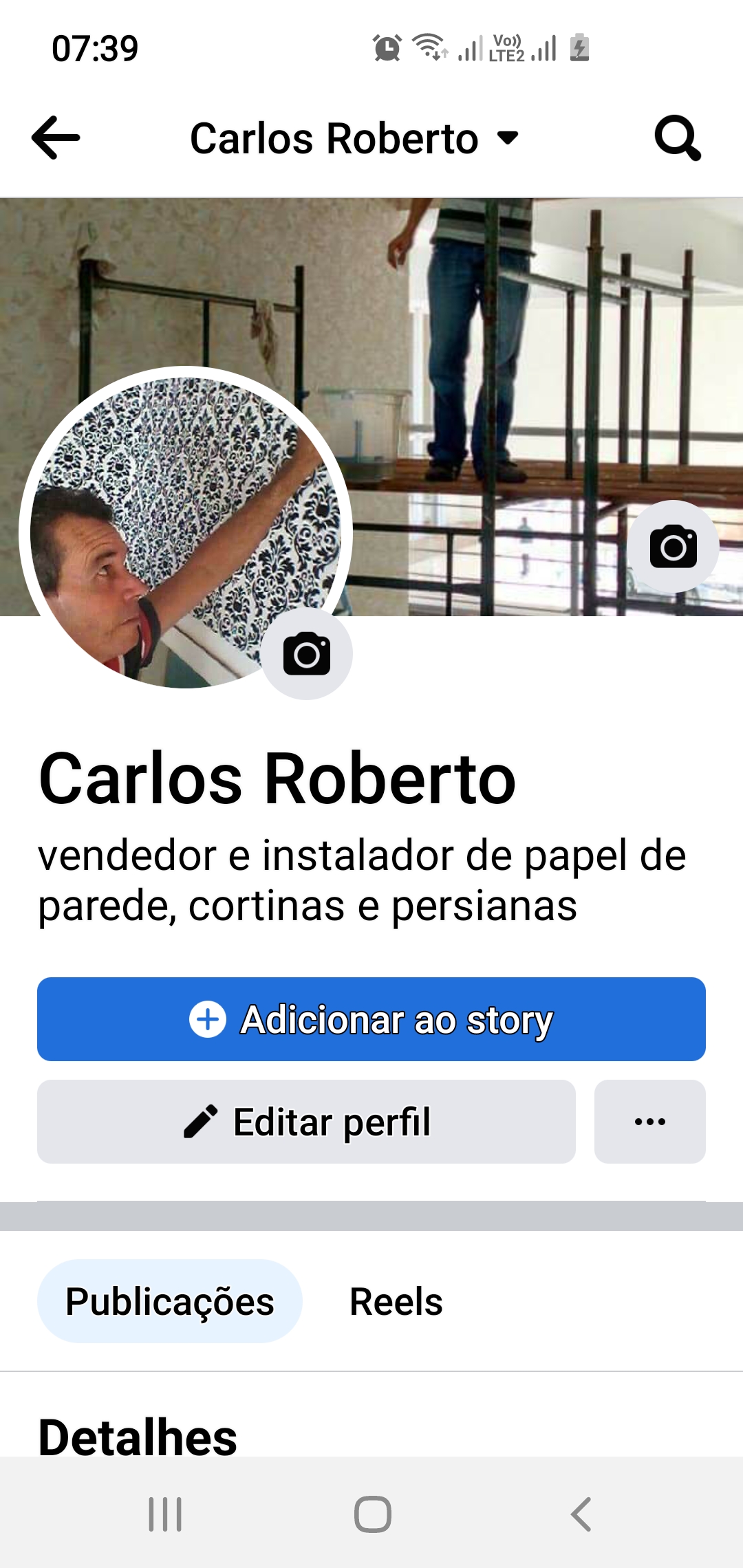 Beto instalador de papel de parede pintor de parede   e serviços de marido de aluguel - Seixal - Reparação de Papel de Parede