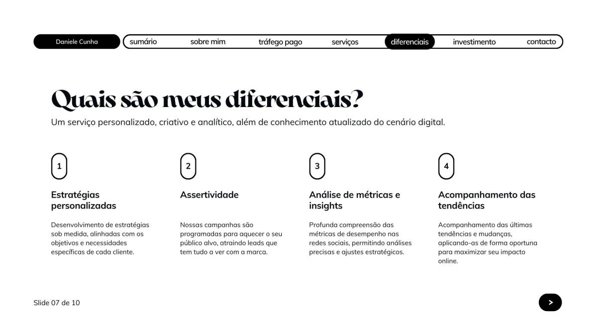 Daniele Cunha - Lisboa - Social Media Marketing
