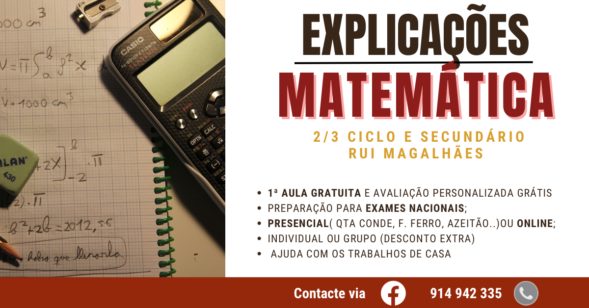 Rui Magalhaes - Sesimbra - Explicações de Biologia
