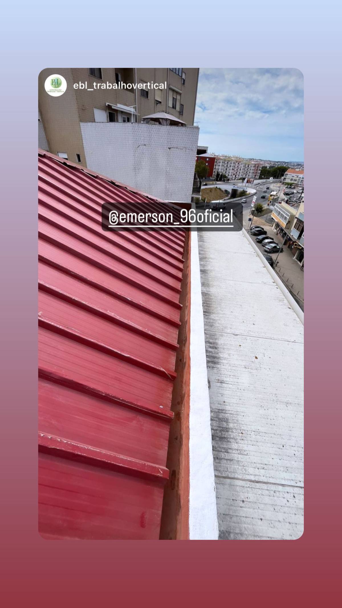 Emerson Trabalho Vertical - Loures - Roof Cleaning