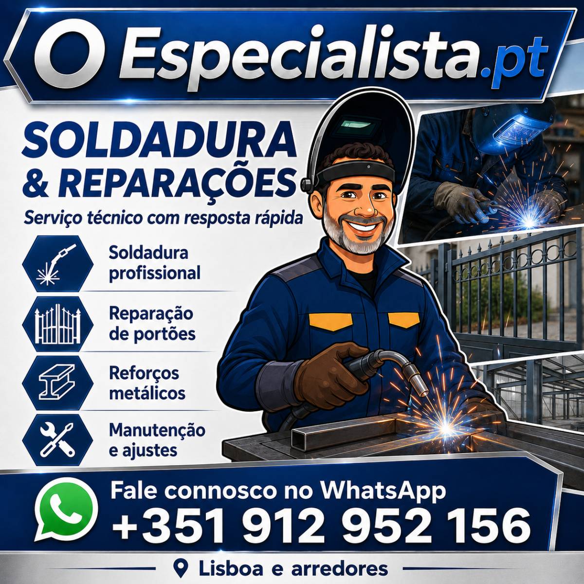 O especialista Pedro Barbosa - Odivelas - Gazebo Installation