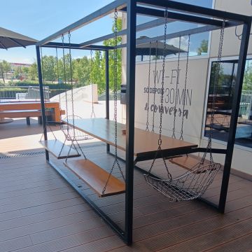 Construir - Setúbal - Pavillon aufbauen