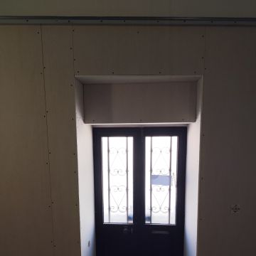 DSR360 - Arraiolos - Reparação e Texturização de Paredes de Pladur