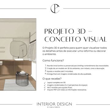 Interior Design by Camila Pimenta - Faro - Technical Design
