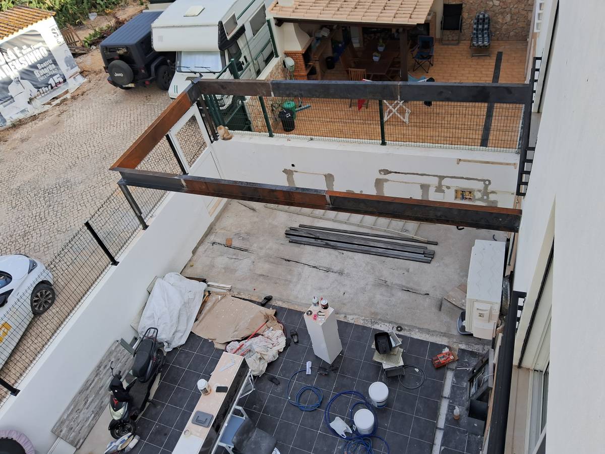 WA Serralheria - Olhão - Construção de Terraço