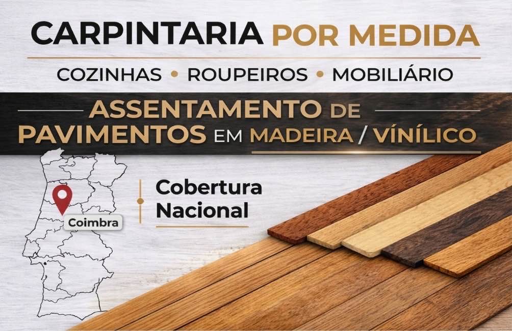 Carpinteiros Flutuantes - Coimbra - Closets