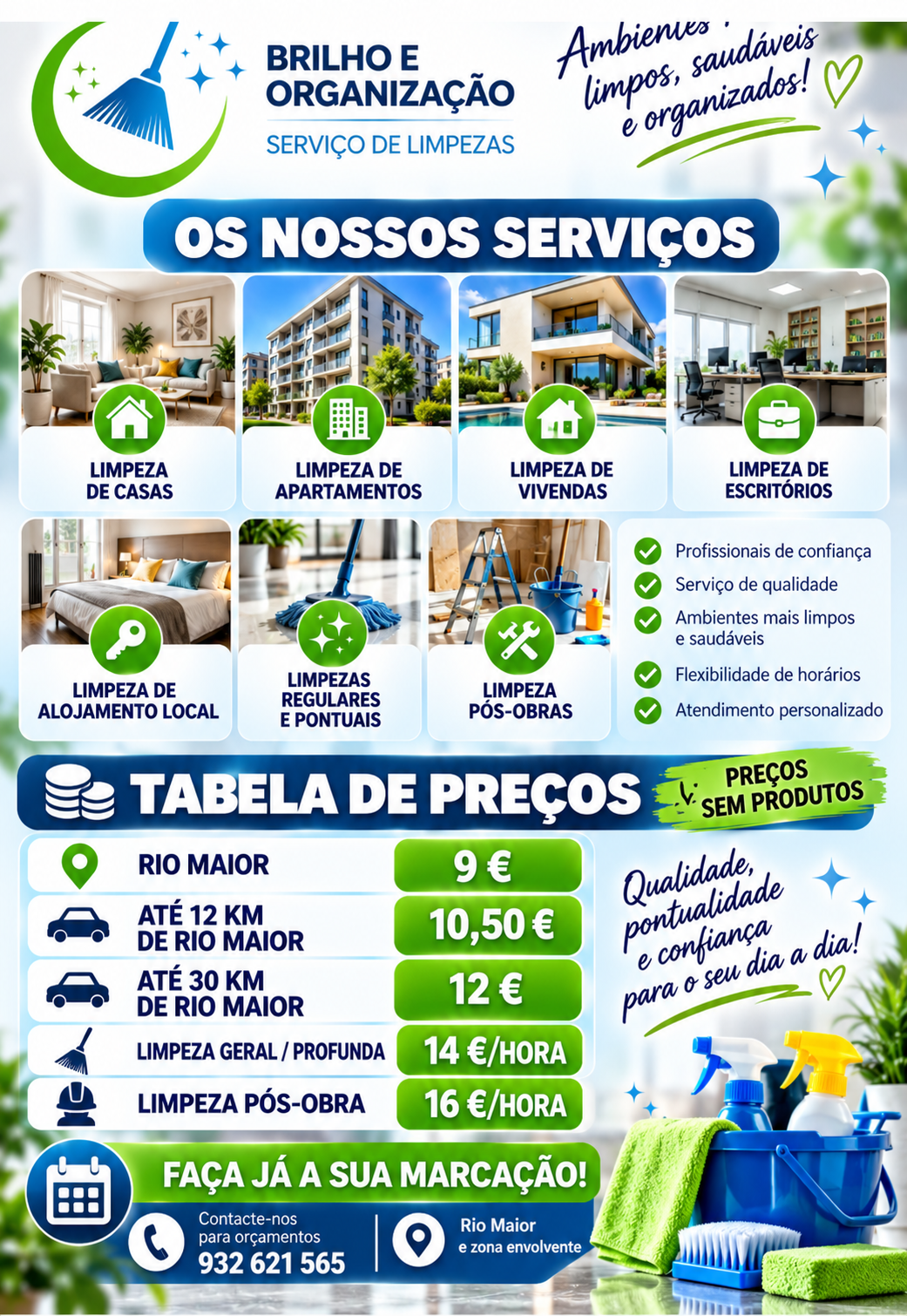 Brilho & Organização - Rio Maior - Deep or Spring Cleaning