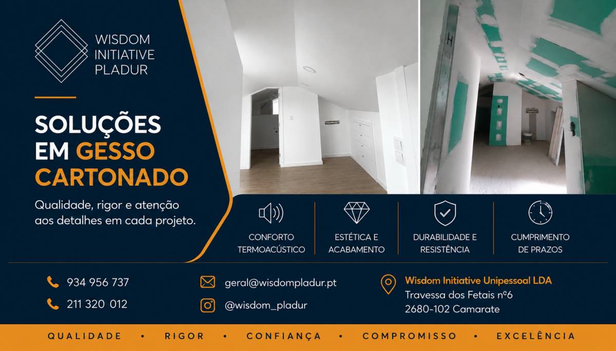WISDOM INITIATIVE UNIPESSOAL LDA - Loures - Construção Civil