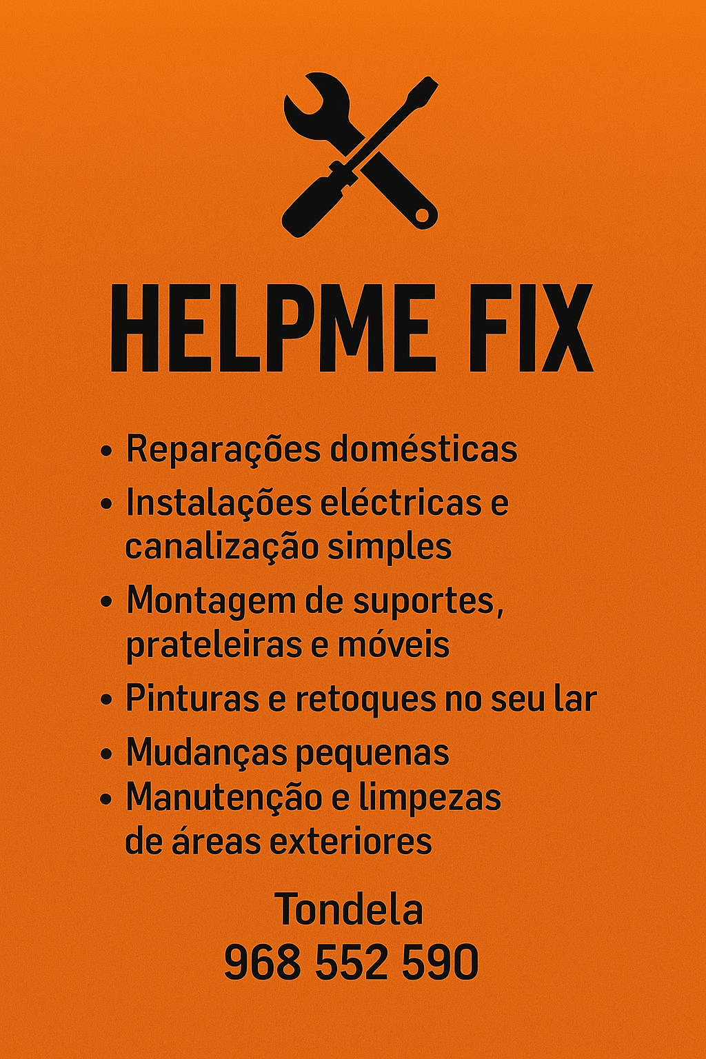 André Fernandes da Costa - Tondela - Reparação ou Manutenção de Canalização Exterior