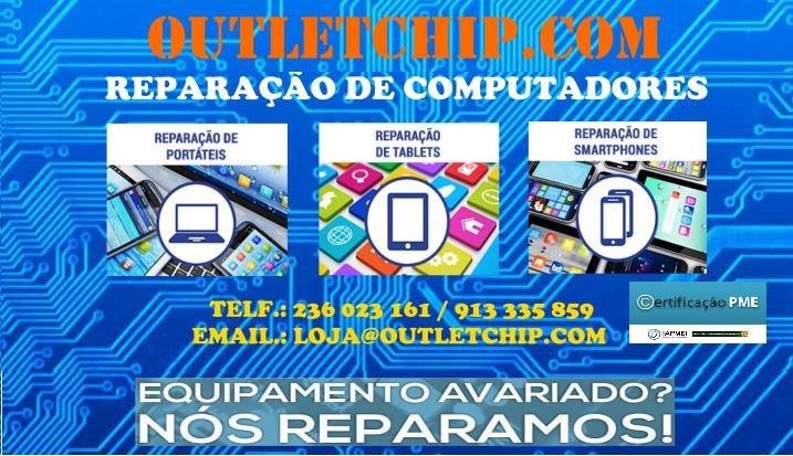 outletchip.com - Pombal - Reparação de Telemóvel ou Tablet