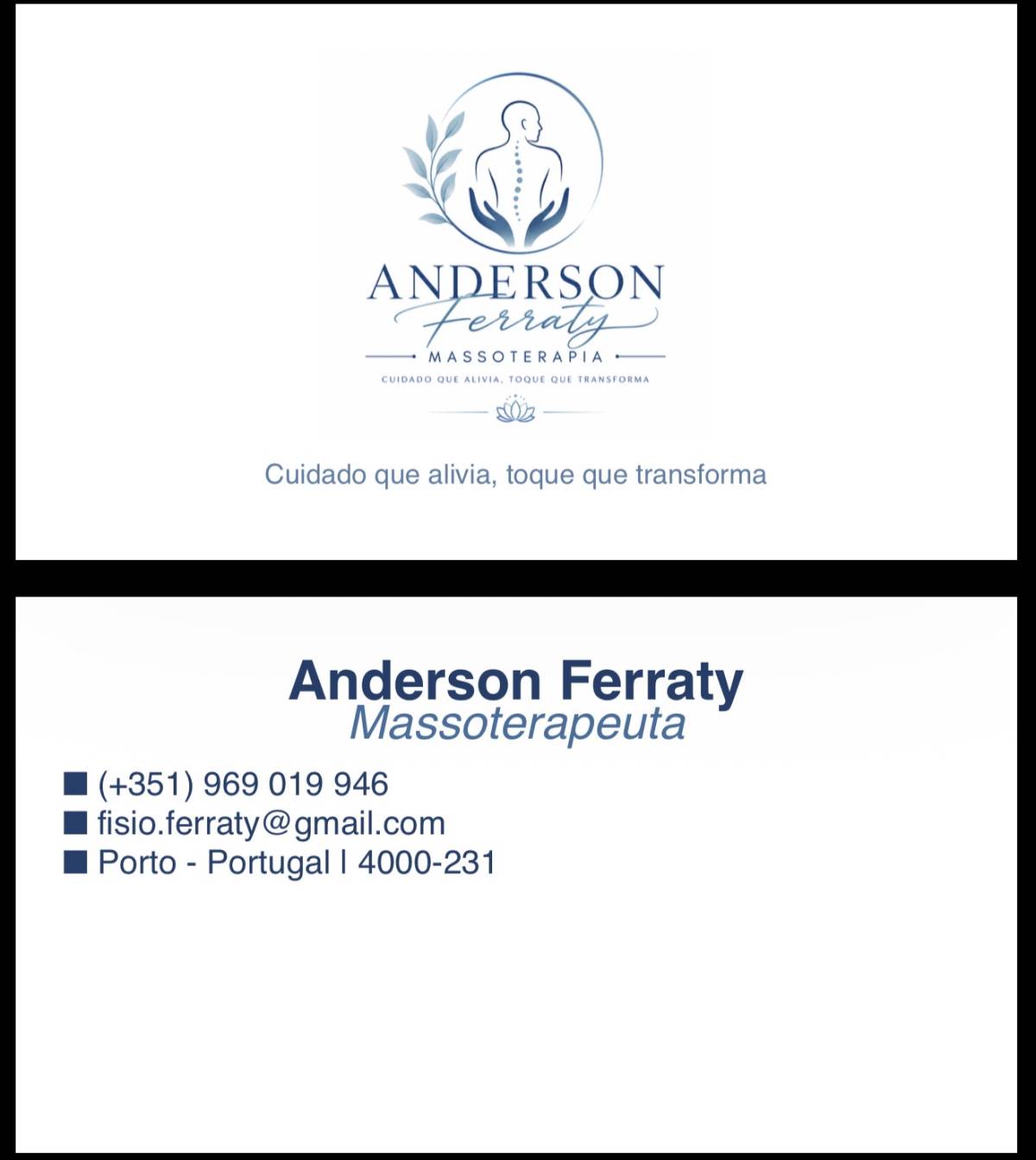 Anderson Ferraty - Porto - Massagem para Grávidas