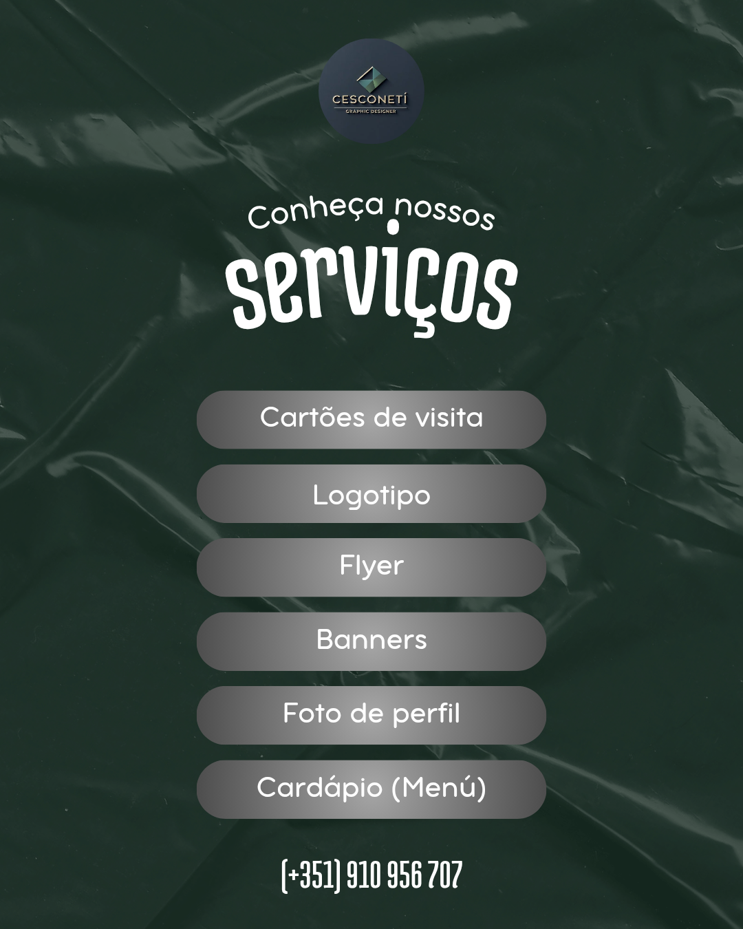 Cesconeti Designer Gráfico - Sobral de Monte Agraço - Animação Gráfica
