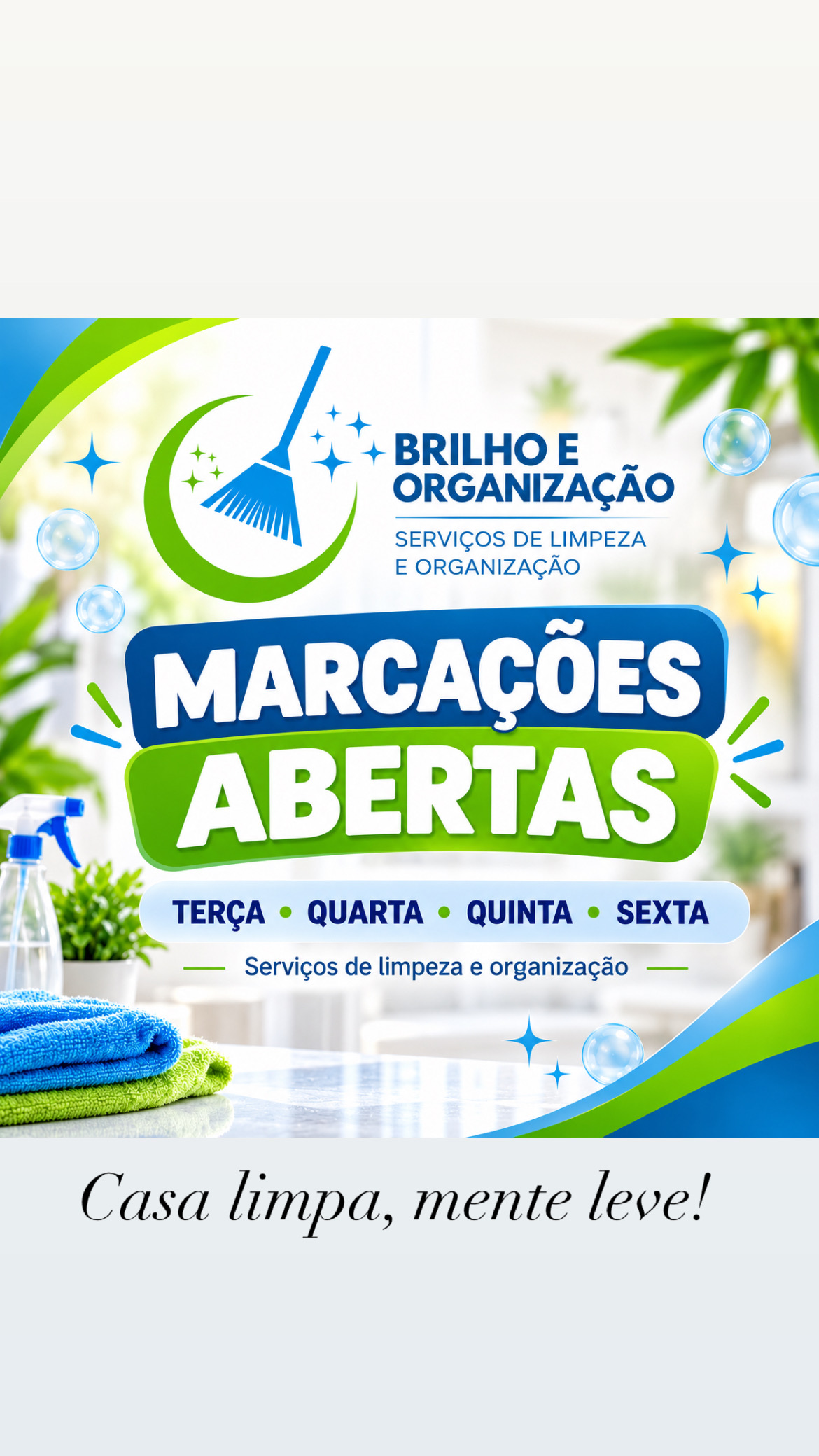 Brilho & Organização - Rio Maior - House Cleaning (Recurring)