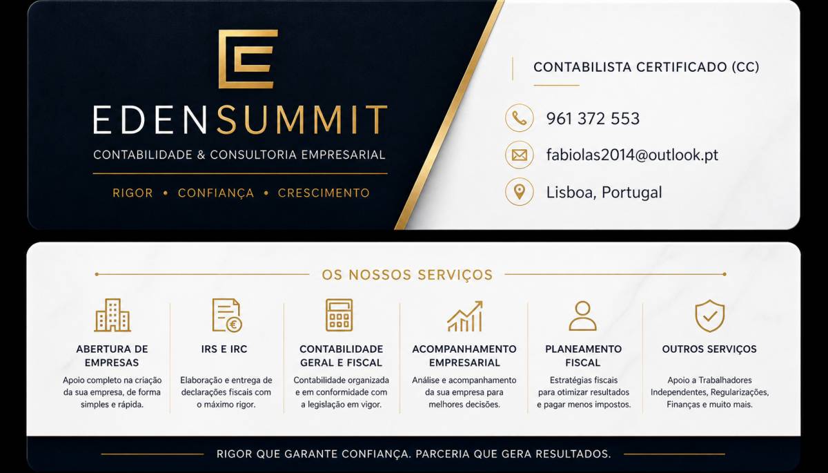 ÉDENSUMMIT Unipessoal Lda. - Sintra - Profissionais Financeiros e de Planeamento