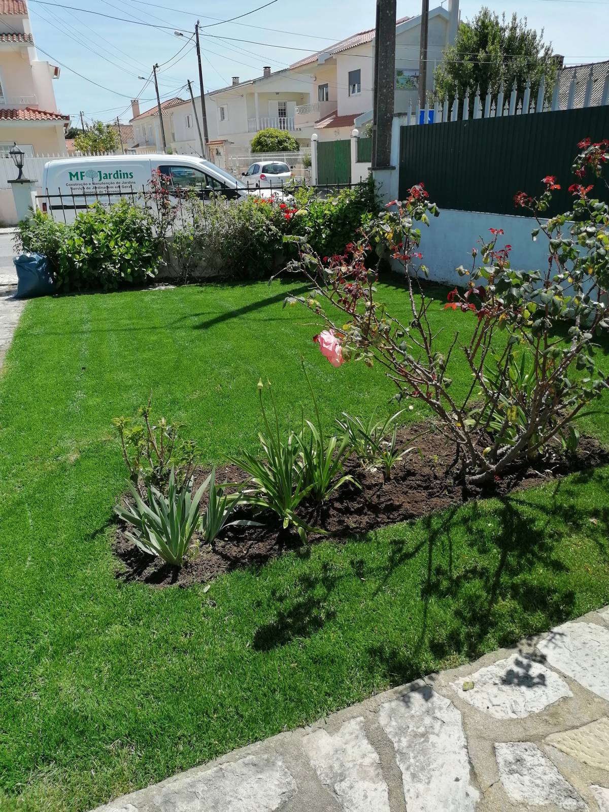 M.F JARDINS - Almada - Remoção de Tronco de Árvore