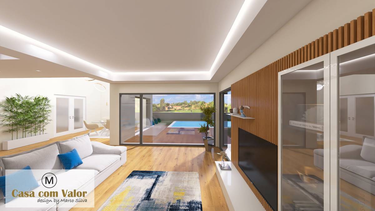 Casa com Valor - Design by Marco Silva - Sintra - Design de Interiores Online