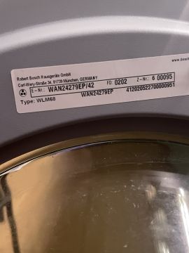 Washing Machine Repair or Maintenance