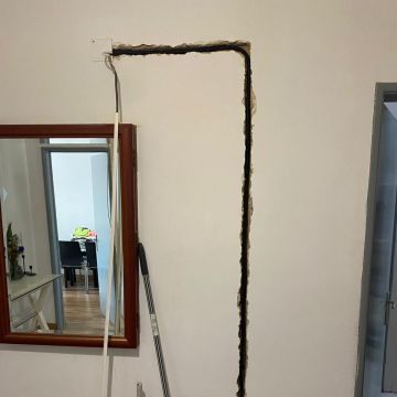 Reparação e Manutenção de Espaços - Sintra - Installation de cloisons en plaques de plâtre
