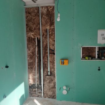 Kenny - Figueira da Foz - Construction de mur intérieur