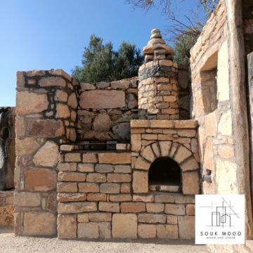 Souk Mood - Wood and Stone - Sintra - Construction de mur intérieur