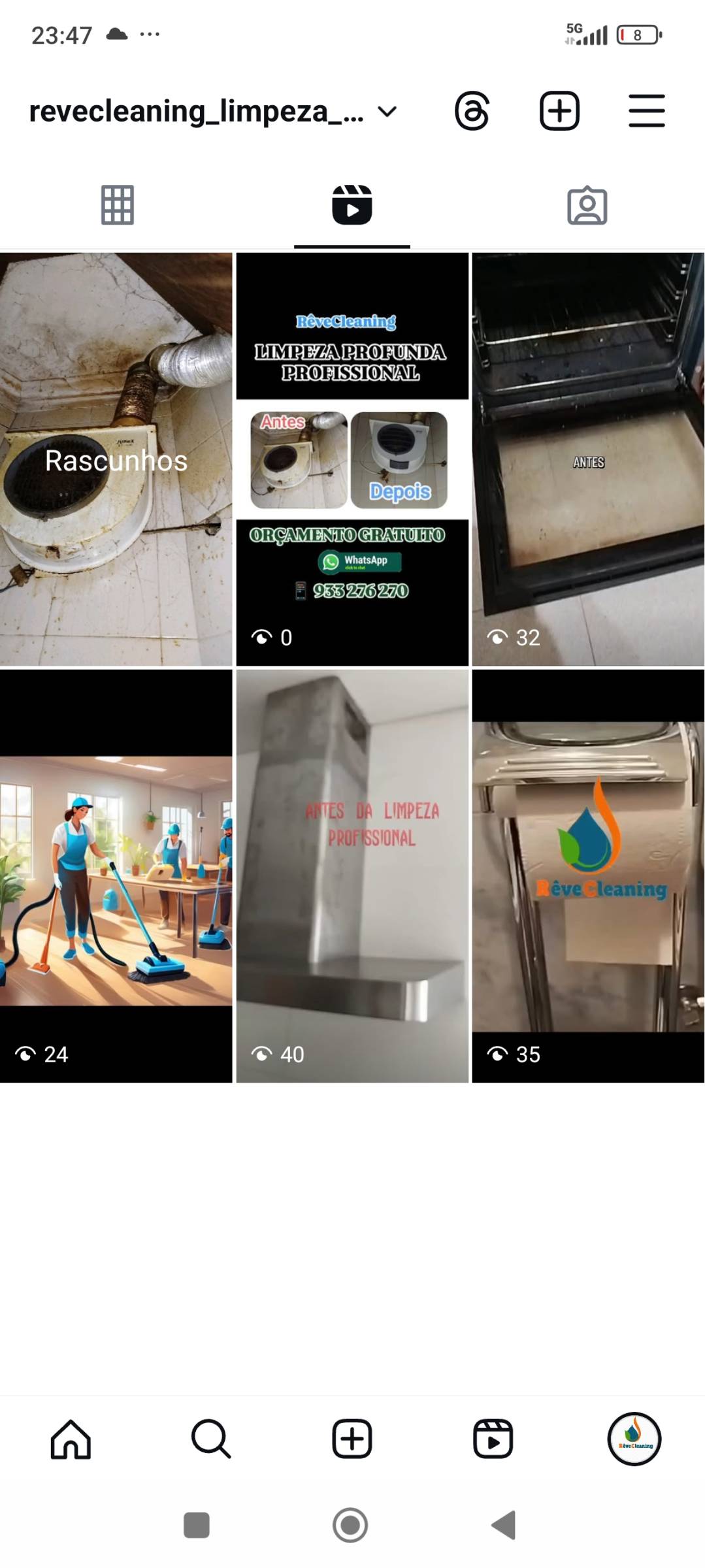 Rêvecleaning - Limpeza Profissional - Coimbra - Closet Organizers