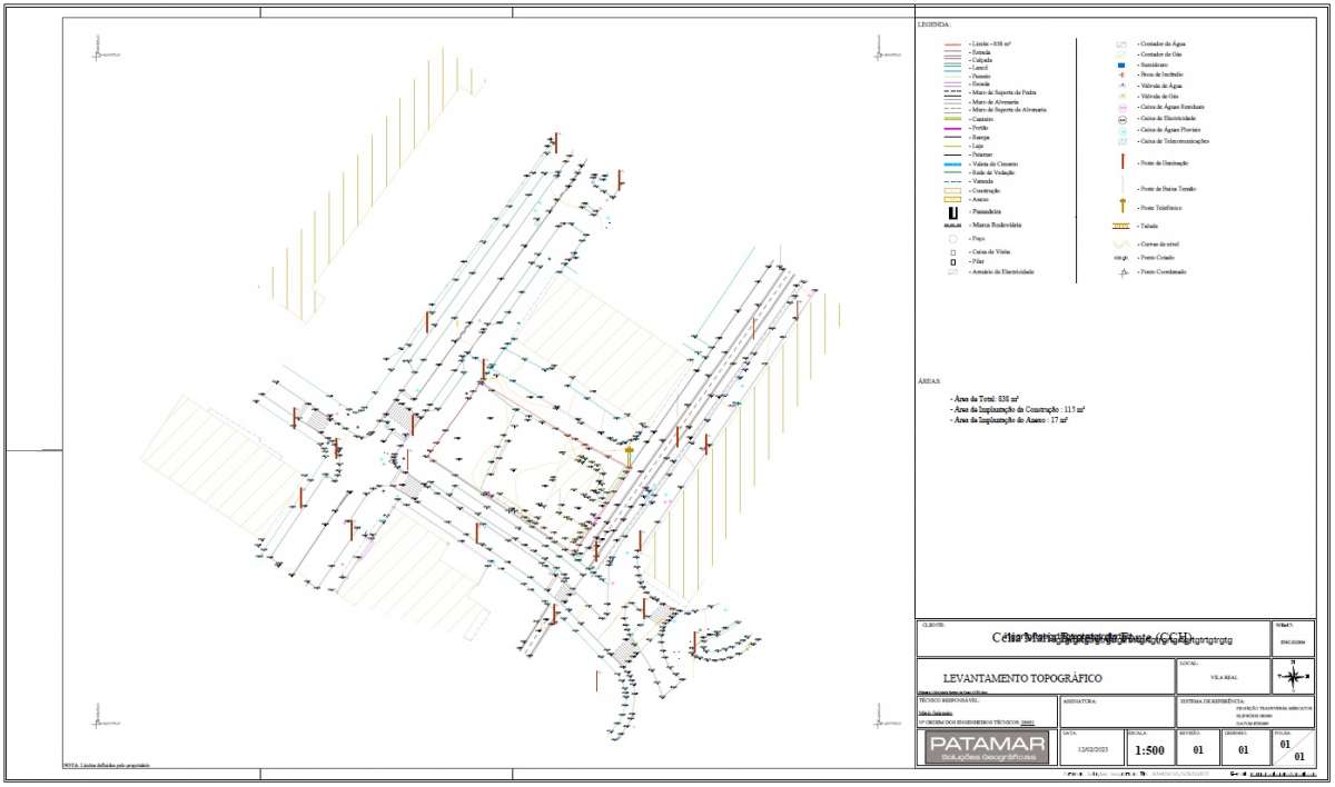 Patamar - Vila Real - Serviço de Topografia