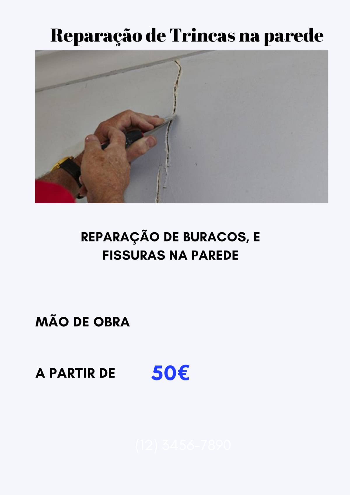Alan Costa Pedreiro - Sintra - Calafetagem