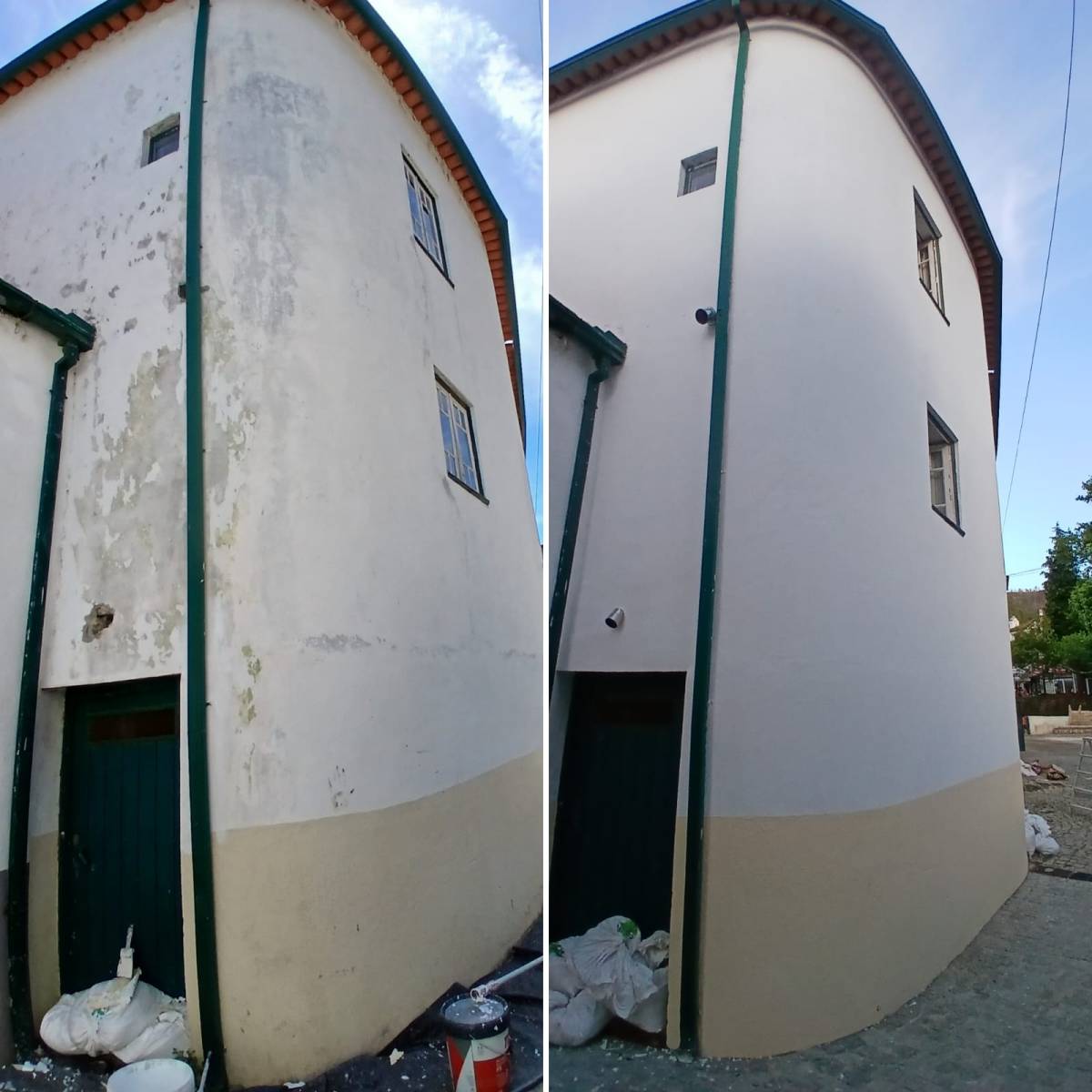 Pintura e remodelaçoes-Torres - Leiria - Construction de mur intérieur