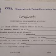 Célia Cláudio - Valongo - Calculus Tutoring