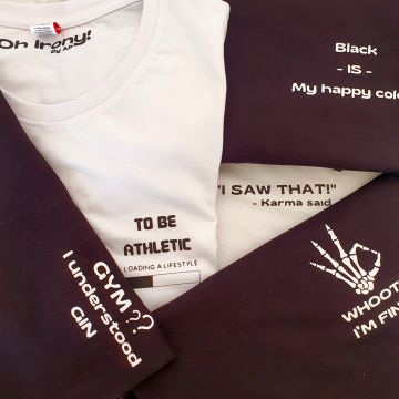 Oh Irony!By AP - Amadora - Textildruck