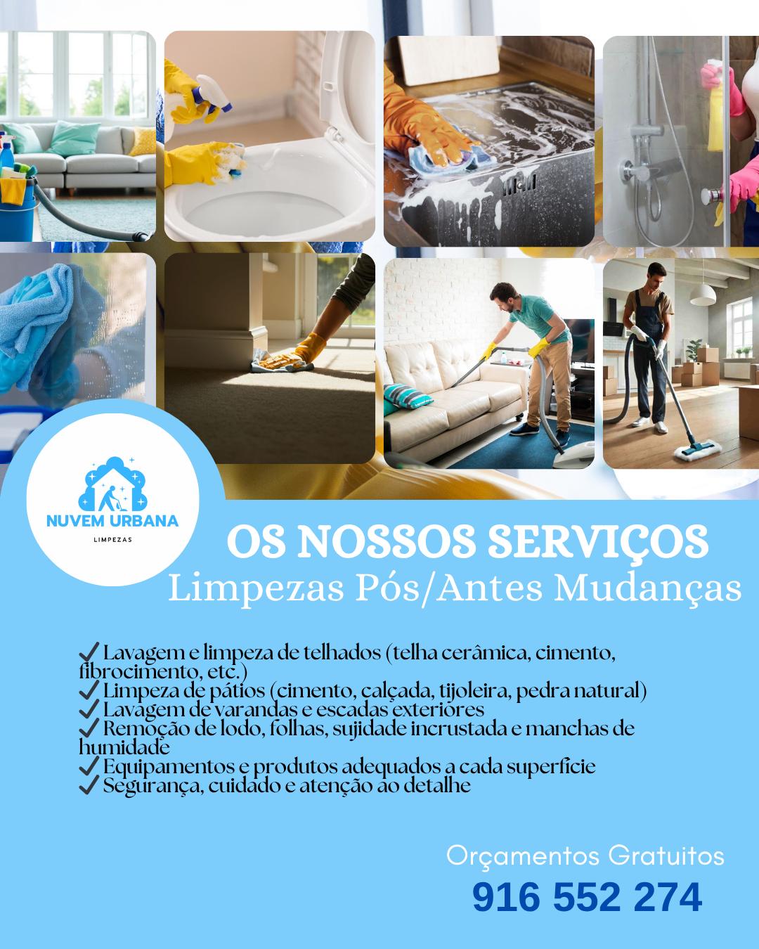 Nuvem Urbana - Limpezas - Torres Vedras - Limpeza de Propriedade