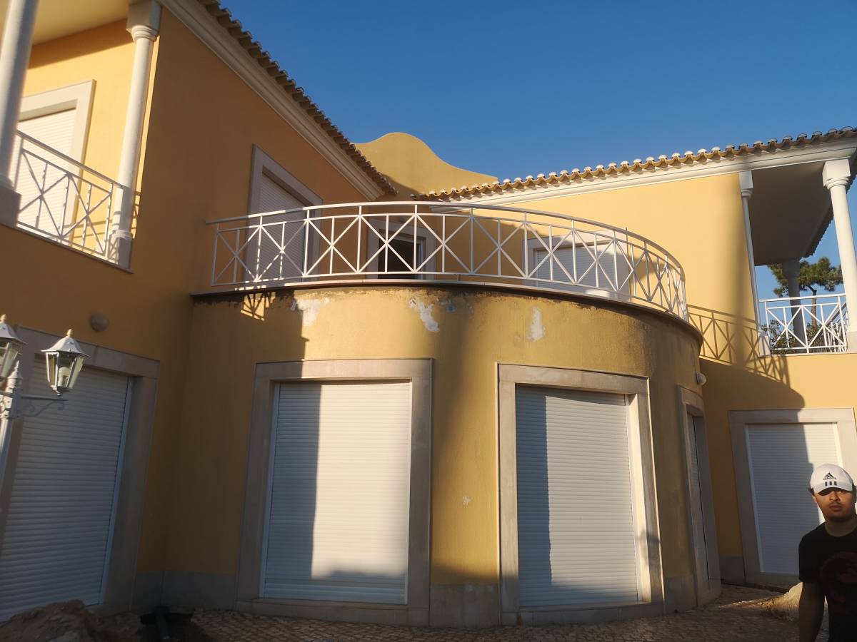 Re9 - Alcácer do Sal - Zaunbau