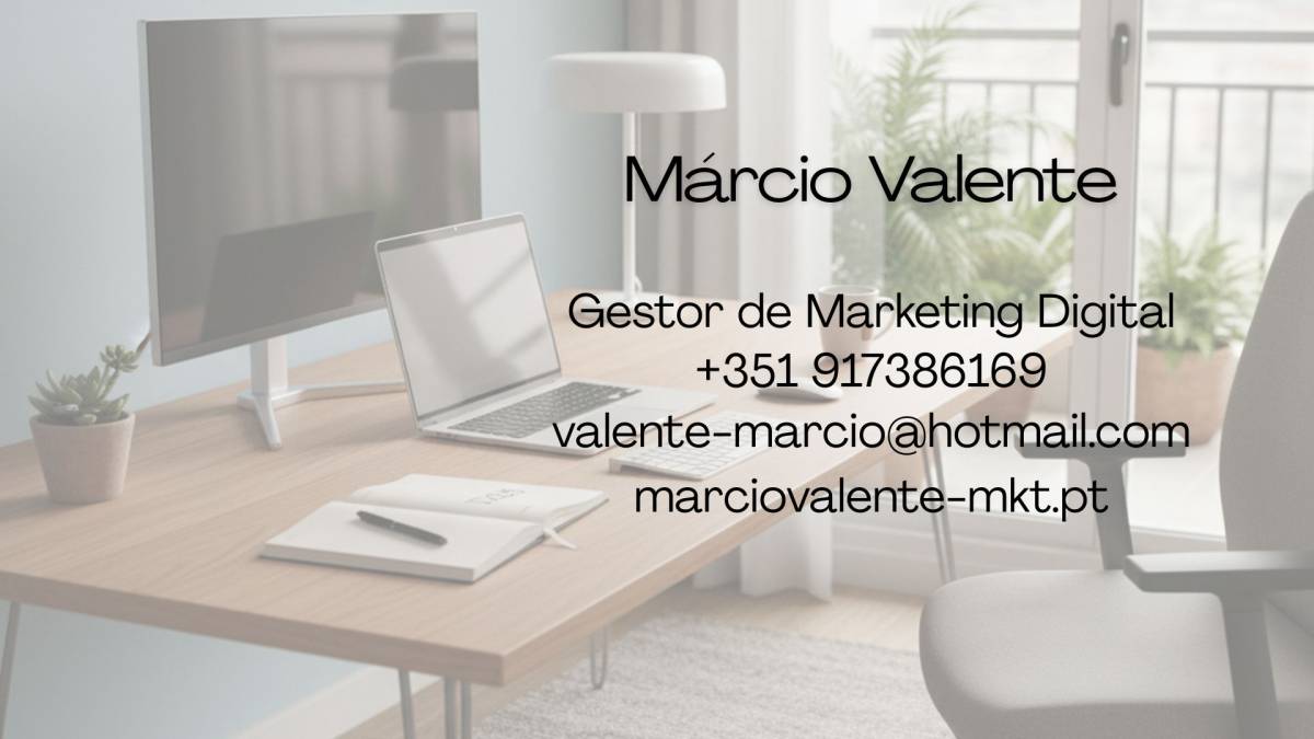 Márcio Valente - Ílhavo - Marketing