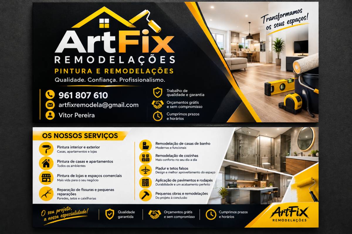 Remodelaçoes Gerais - Almada - Construção de Parede Interior