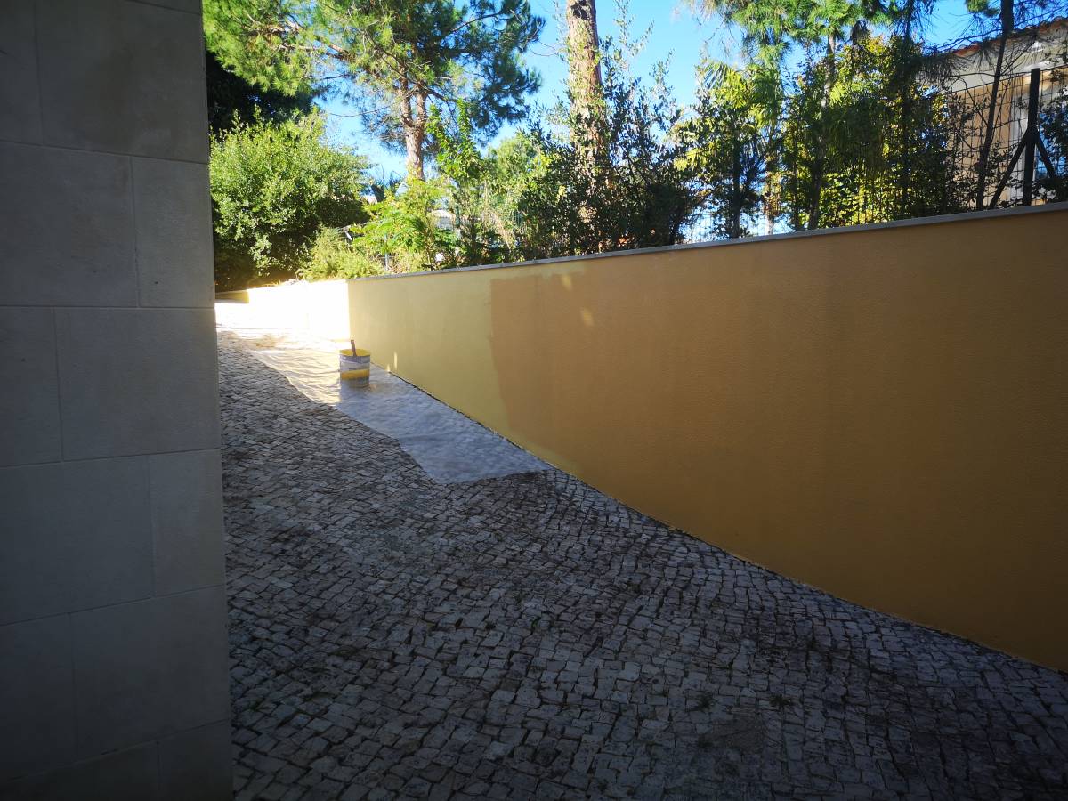 Re9 - Alcácer do Sal - Rohrleitungen installieren
