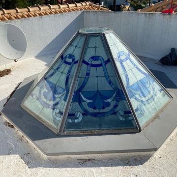 Re9 - Alcácer do Sal - Trockenbau reparieren und Oberflächenstruktur geben