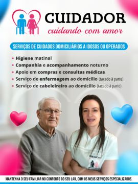 Cuidando com amor - Coimbra - Apoio ao Domícilio e Lares de Idosos