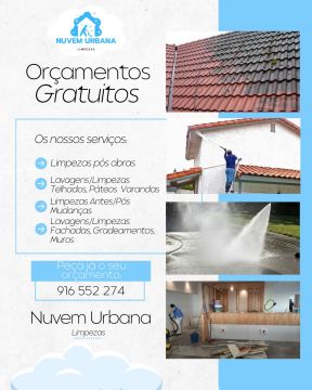 Nuvem Urbana - Limpezas - Torres Vedras - Telhados e Coberturas
