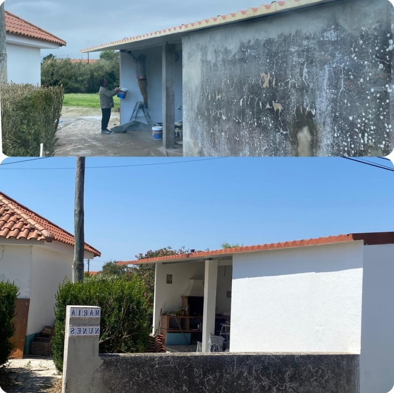 RM Remodelações - Benavente - Pintura Exterior