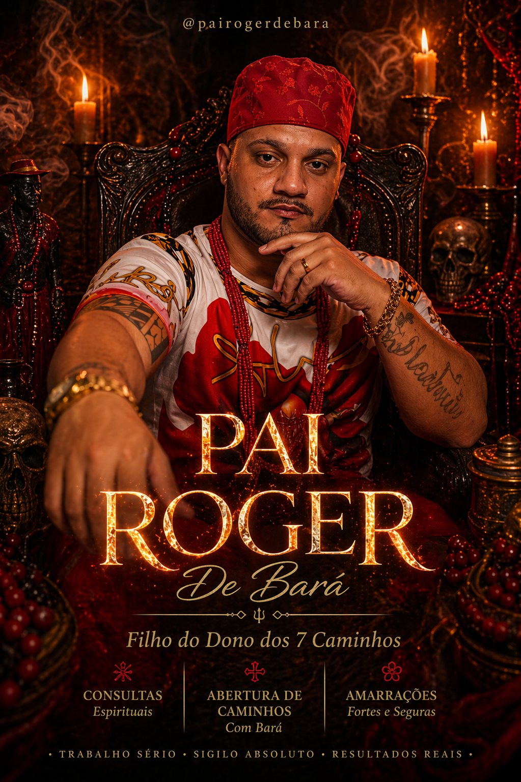 Pai Roger de Bará - Lisboa - Lecturas del tarot