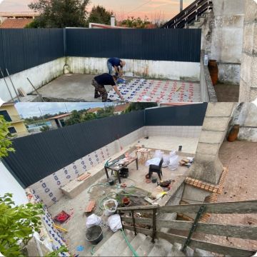 RM Remodelações - Benavente - Interior Wall Addition