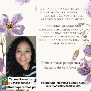 Taiana Paranhos - Oeiras - Meditation Instruction