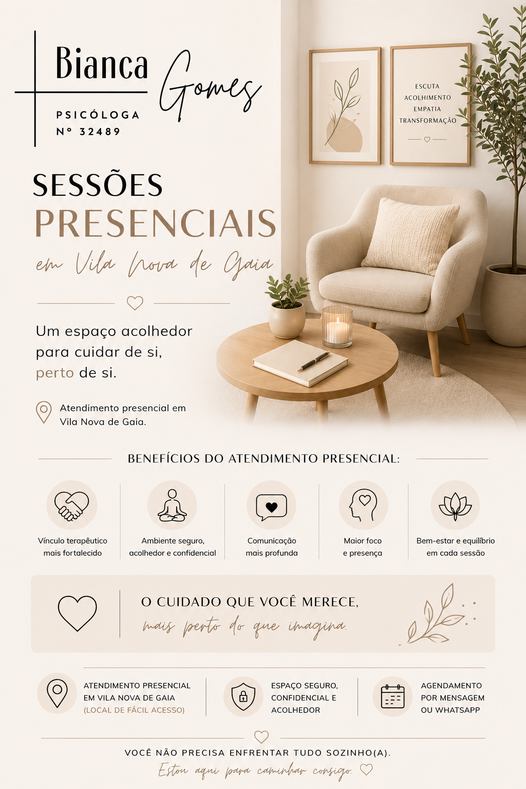 Bianca Gomes - Vila Nova de Gaia - Thérapie de conseil